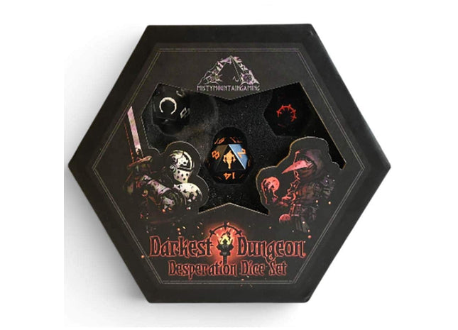 Gamers Guild AZ Misty Mountain Gaming Darkest Dungeon: Desperation Dice Set (Pre-Order) GTS