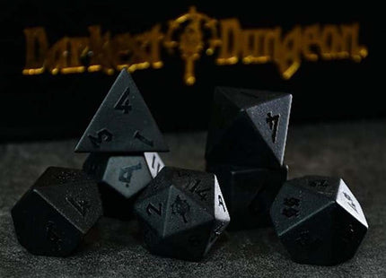 Gamers Guild AZ Misty Mountain Gaming Darkest Dungeon: Obsidian Dice Set (Pre-Order) GTS