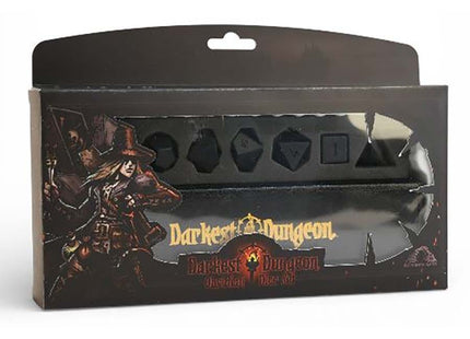 Gamers Guild AZ Misty Mountain Gaming Darkest Dungeon: Obsidian Dice Set (Pre-Order) GTS