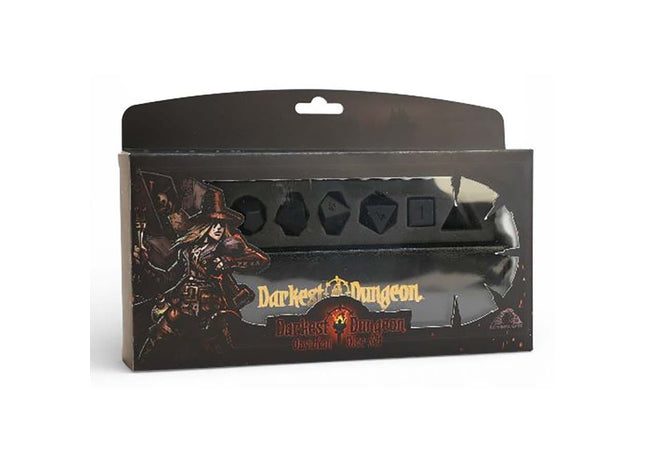 Gamers Guild AZ Misty Mountain Gaming Darkest Dungeon: Obsidian Dice Set (Pre-Order) GTS