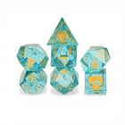 Gamers Guild AZ Misty Mountain Gaming Frieren: Beyond Journey's End Glass Dice Set (Pre-Order) Quartermaster Direct