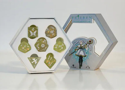 Gamers Guild AZ Misty Mountain Gaming Frieren: Beyond Journey's End Sharp-Edge Resin Dice Set (Pre-Order) Quartermaster Direct
