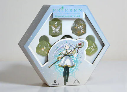Gamers Guild AZ Misty Mountain Gaming Frieren: Beyond Journey's End Sharp-Edge Resin Dice Set (Pre-Order) Quartermaster Direct