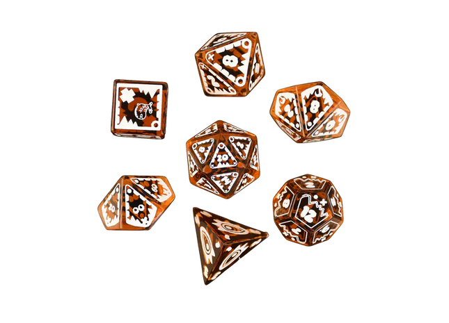 Gamers Guild AZ Misty Mountain Gaming Gigi Murin Glass Dice Set (Pre-Order) Quartermaster Direct