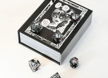 Gamers Guild AZ Misty Mountain Gaming Junji Ito Liquid Core Dice Set (Pre-Order) Quartermaster Direct