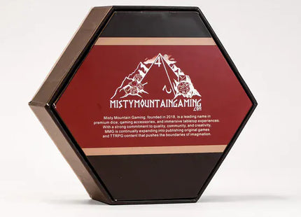 Gamers Guild AZ Misty Mountain Gaming Mori Calliope Sharp-Edge Resin Dice Set (Pre-Order) Quartermaster Direct