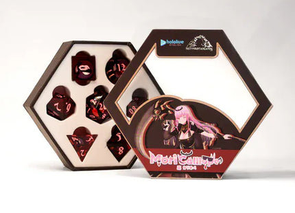 Gamers Guild AZ Misty Mountain Gaming Mori Calliope Sharp-Edge Resin Dice Set (Pre-Order) Quartermaster Direct