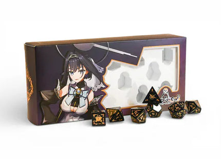 Gamers Guild AZ Misty Mountain Gaming Ouro Kronii Blue Sandstone Dice Set (Pre-Order) Quartermaster Direct