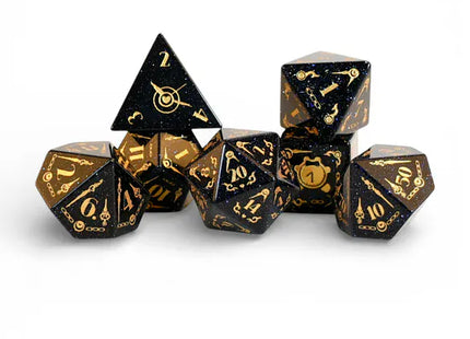 Gamers Guild AZ Misty Mountain Gaming Ouro Kronii Blue Sandstone Dice Set (Pre-Order) Quartermaster Direct