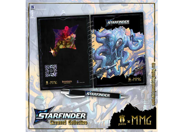 Gamers Guild AZ Misty Mountain Gaming Starfinder: Notebook (Pre-Order) Quartermaster Direct
