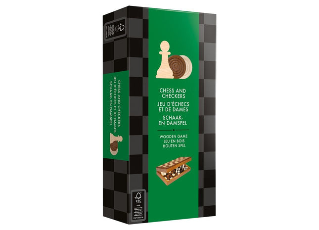 Gamers Guild AZ Mixlore Chess and Checkers: Folding Version - Black Friday ACD Distribution