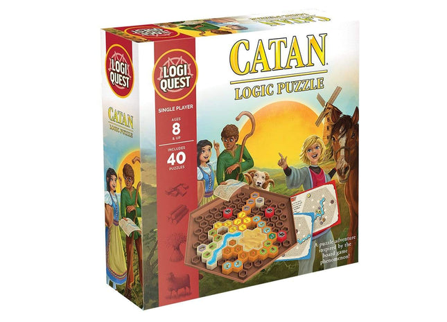 Gamers Guild AZ Mixlore LogiQuest Catan Logic Puzzle Asmodee