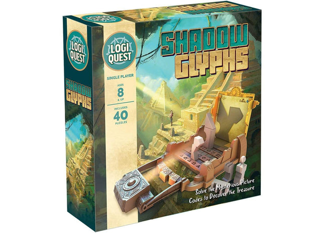 Gamers Guild AZ Mixlore LogiQuest Shadow Glyphs Logic Puzzle Asmodee
