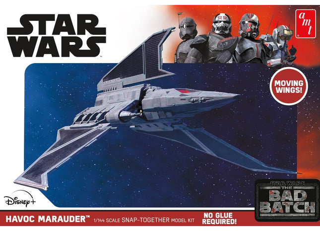 Gamers Guild AZ Model Kit AMT Star Wars The Bad Batch Havoc Marauder Model Kit HobbyTyme
