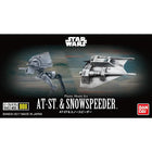 Gamers Guild AZ Model Kit Bandai Star Wars AT-ST & Snowspeeder Model Kit HobbyTyme