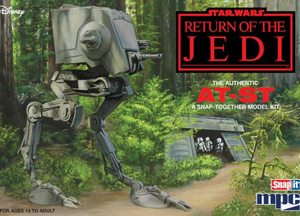 Gamers Guild AZ Model Kit MPC Star Wars Return of the Jedi AT-ST Model Kit HobbyTyme