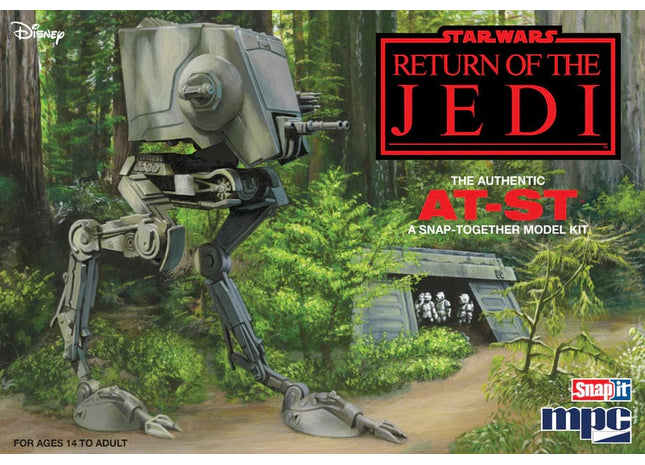 Gamers Guild AZ Model Kit MPC Star Wars Return of the Jedi AT-ST Model Kit HobbyTyme