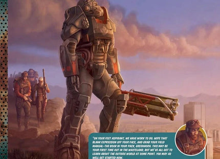 Gamers Guild AZ Modiphius Entertainment Fallout: Factions: Core Rulebook (Pre-Order) ACD Distribution