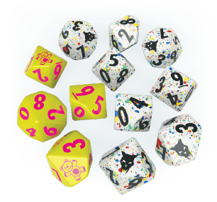 Gamers Guild AZ Modiphius Entertainment Fallout Factions: Dice Sets - The Pack - Black Friday AGD