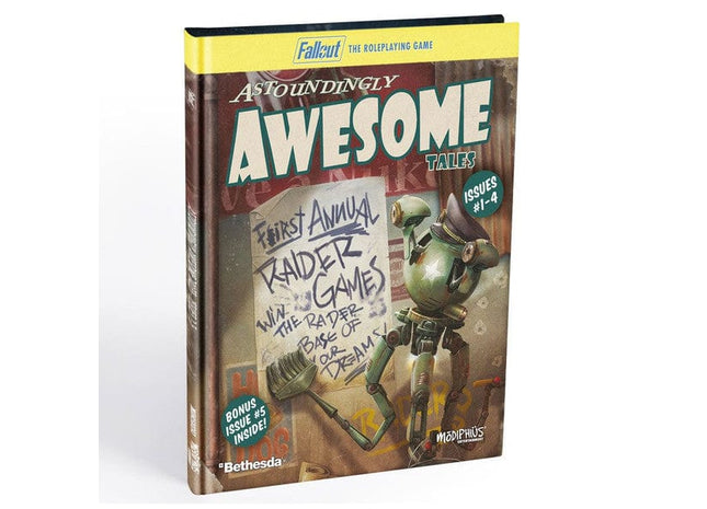 Gamers Guild AZ Modiphius Entertainment Fallout: The Roleplaying Game: Astoundingly Awesome Tales ACD Distribution