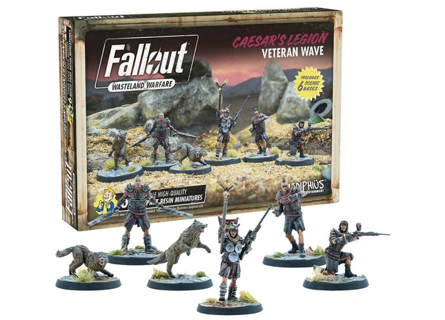 Gamers Guild AZ Modiphius Entertainment Fallout: Wasteland Warfare - Caesar`s Legion - Veteran Wave AGD