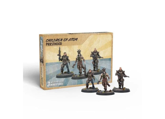 Gamers Guild AZ Modiphius Entertainment Fallout: Wasteland Warfare - Children of Atom: Priesthood (Pre-Order) AGD