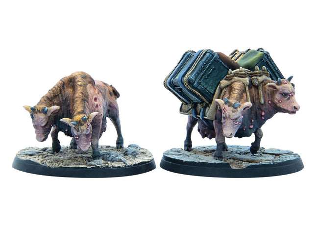 Gamers Guild AZ Modiphius Entertainment Fallout: Wasteland Warfare - Creatures - Brahmin Herd AGD