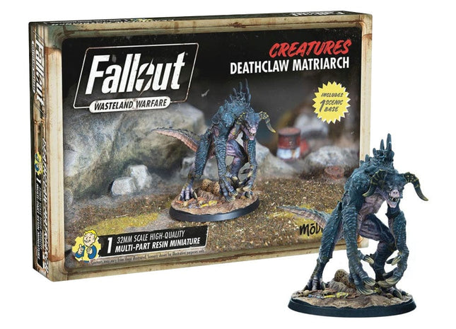 Gamers Guild AZ Modiphius Entertainment Fallout: Wasteland Warfare - Creatures - Deathclaw Matriarch AGD