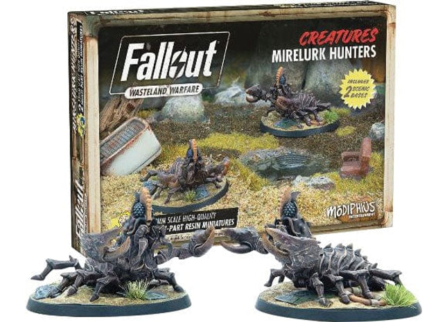 Gamers Guild AZ Modiphius Entertainment Fallout: Wasteland Warfare - Creatures - Mirelurk Hunters AGD