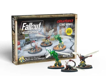 Gamers Guild AZ Modiphius Entertainment Fallout: Wasteland Warfare - Creatures - Stingwings AGD