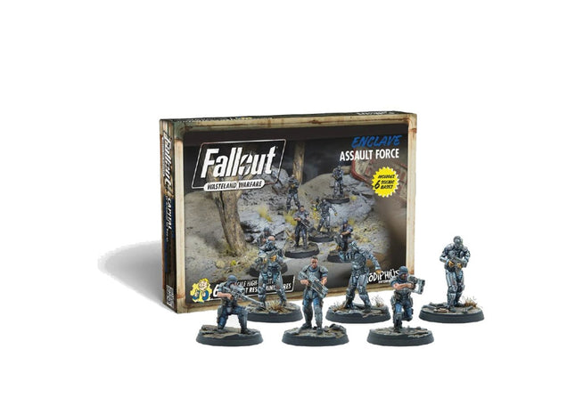 Gamers Guild AZ Modiphius Entertainment Fallout: Wasteland Warfare - Enclave - Assault Force AGD