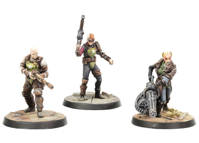 Gamers Guild AZ Modiphius Entertainment Fallout: Wasteland Warfare - Raiders - Ack Ack, Sinjin & Avery AGD