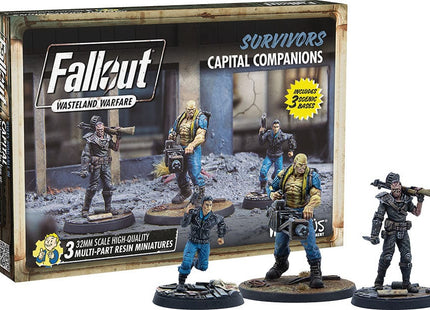 Gamers Guild AZ Modiphius Entertainment Fallout: Wasteland Warfare - Survivors - Capital Companions AGD