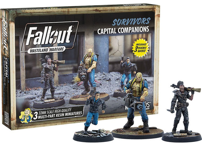 Gamers Guild AZ Modiphius Entertainment Fallout: Wasteland Warfare - Survivors - Capital Companions AGD
