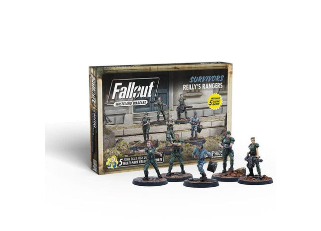 Gamers Guild AZ Modiphius Entertainment Fallout: Wasteland Warfare - Survivors - Reilly's Rangers AGD