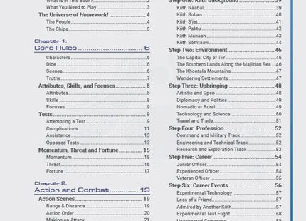 Gamers Guild AZ Modiphius Entertainment Homeworld Revelations RPG: Collectors Edition Core Rulebook (Pre-Order) AGD