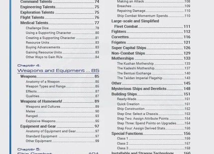 Gamers Guild AZ Modiphius Entertainment Homeworld Revelations RPG: Collectors Edition Core Rulebook (Pre-Order) AGD