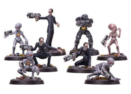 Gamers Guild AZ Modiphius Entertainment XCOM: The Miniatures Game - Aliens 1 (Plastic) (Pre-Order) ACD Distribution