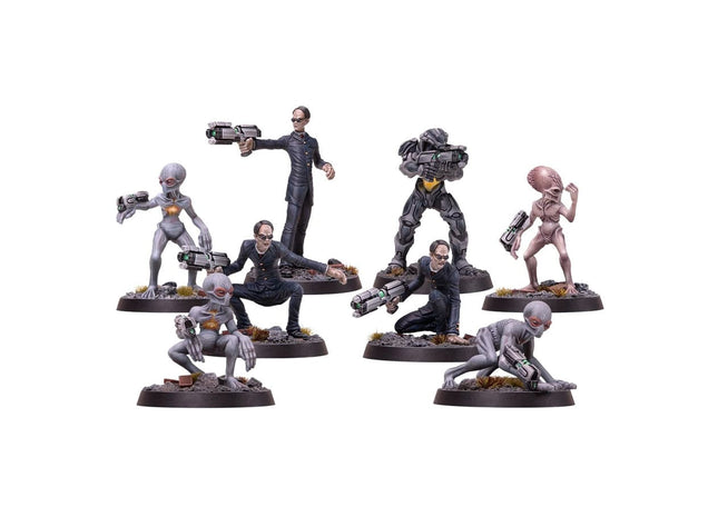 Gamers Guild AZ Modiphius Entertainment XCOM: The Miniatures Game - Aliens 1 (Plastic) (Pre-Order) ACD Distribution
