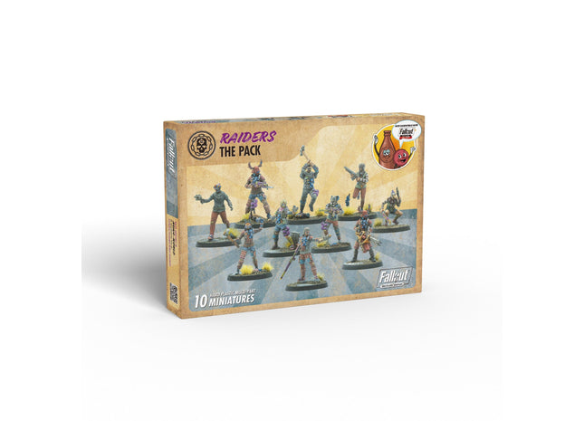 Gamers Guild AZ Modiphius Fallout: Wasteland Warfare - Raiders The Pack AGD