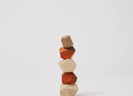 Gamers Guild AZ Mokuomo Woodas Mini: The Petite Size Wood Art Stacking Toy Kickstarter