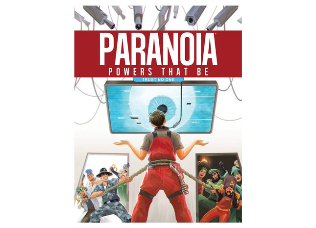 Gamers Guild AZ MONGOOSE PUBLISHING Paranoia: Powers That Be - Trust No One (Pre-Order) ACD Distribution
