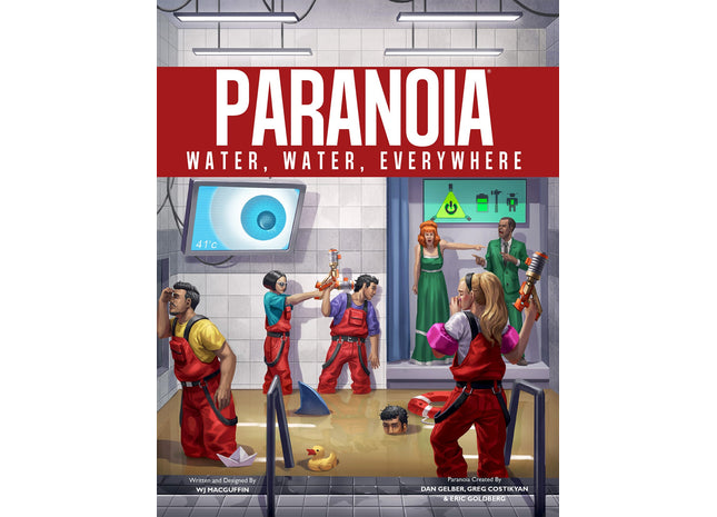 Gamers Guild AZ MONGOOSE PUBLISHING Paranoia: Water, Water, Everywhere (Pre-Order) AGD