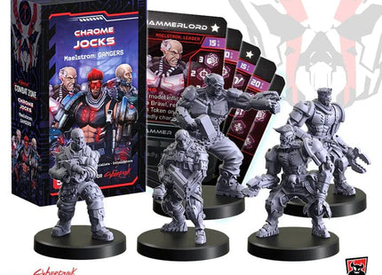 Gamers Guild AZ Monster Fight Club Cyberpunk: Combat Zone - Chrome Jocks (Pre-Order) ACD Distribution