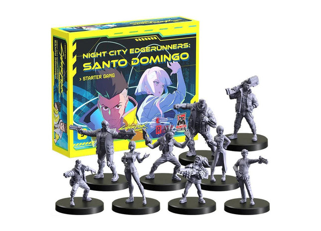 Gamers Guild AZ Monster Fight Club Cyberpunk: Night City Edgerunners - Santo Domingo Starter Gang ACD Distribution