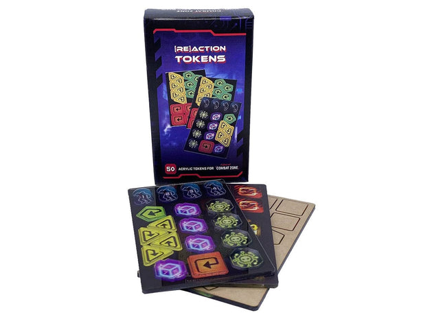 Gamers Guild AZ Monster Fight Club Cyberpunk RED: Combat Zone - Acrylic Tokens (Pre-Order) ACD Distribution