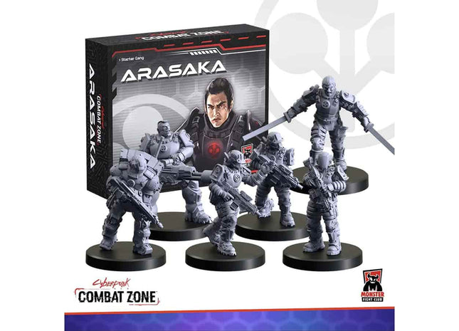 Gamers Guild AZ Monster Fight Club Cyberpunk Red: Combat Zone - Arasaka Faction Starter Box (Pre-Order) GTS