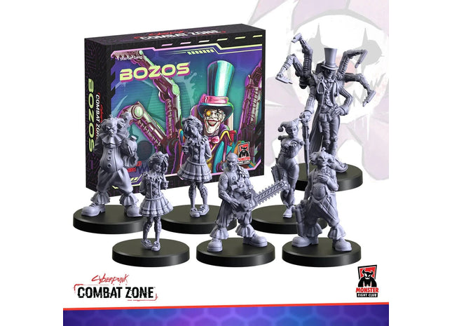 Gamers Guild AZ Monster Fight Club Cyberpunk RED: Combat Zone - Bozos Starter AGD