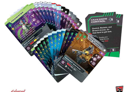 Gamers Guild AZ Monster Fight Club Cyberpunk Red: Combat Zone: Character Card Pack GTS