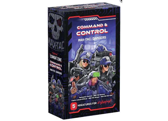 Gamers Guild AZ Monster Fight Club Cyberpunk RED: Combat Zone - Command & Control: MAX-TAC Gangers (Pre-Order) AGD